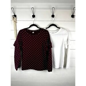 Pre-Loved Old Navy long ruffle sleeve detail BUNDLE S/M